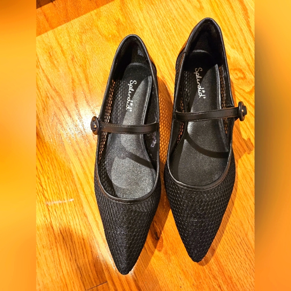 Splendid Morgan Black Women's Mary Jane Flats